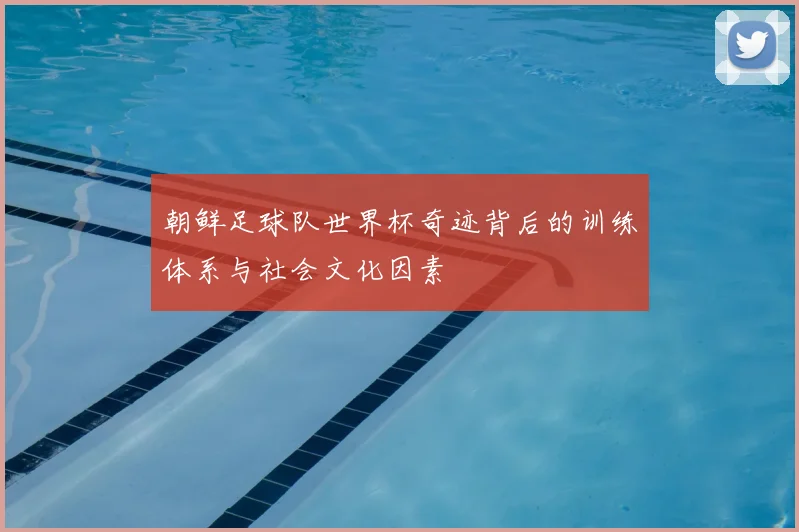 朝鲜足球队世界杯奇迹背后的训练体系与社会文化因素